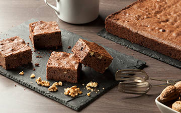 Brownie con Nueces 