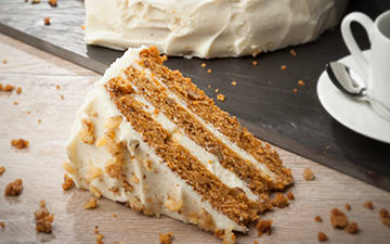 Carrot Cake con Crema de Queso