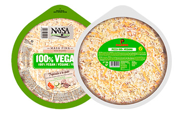 Pizza vegana formato estndar - 27 cm