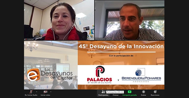 Palacios Alimentación en los desayunos del Clúster de Innovación en Envase y Embalaje