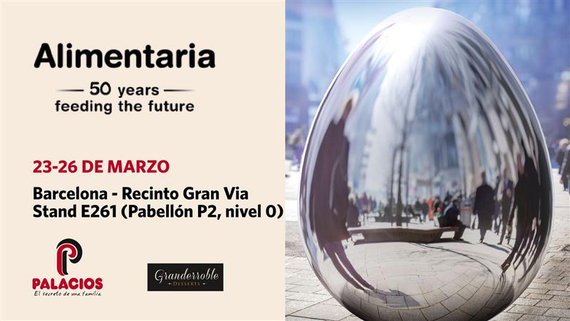 Palacios Alimentación lleva a Alimentaria "la mejor cocina después de la tuya" Palacios Alimentación lleva a Alimentaria "la mejor cocina después de la tuya"